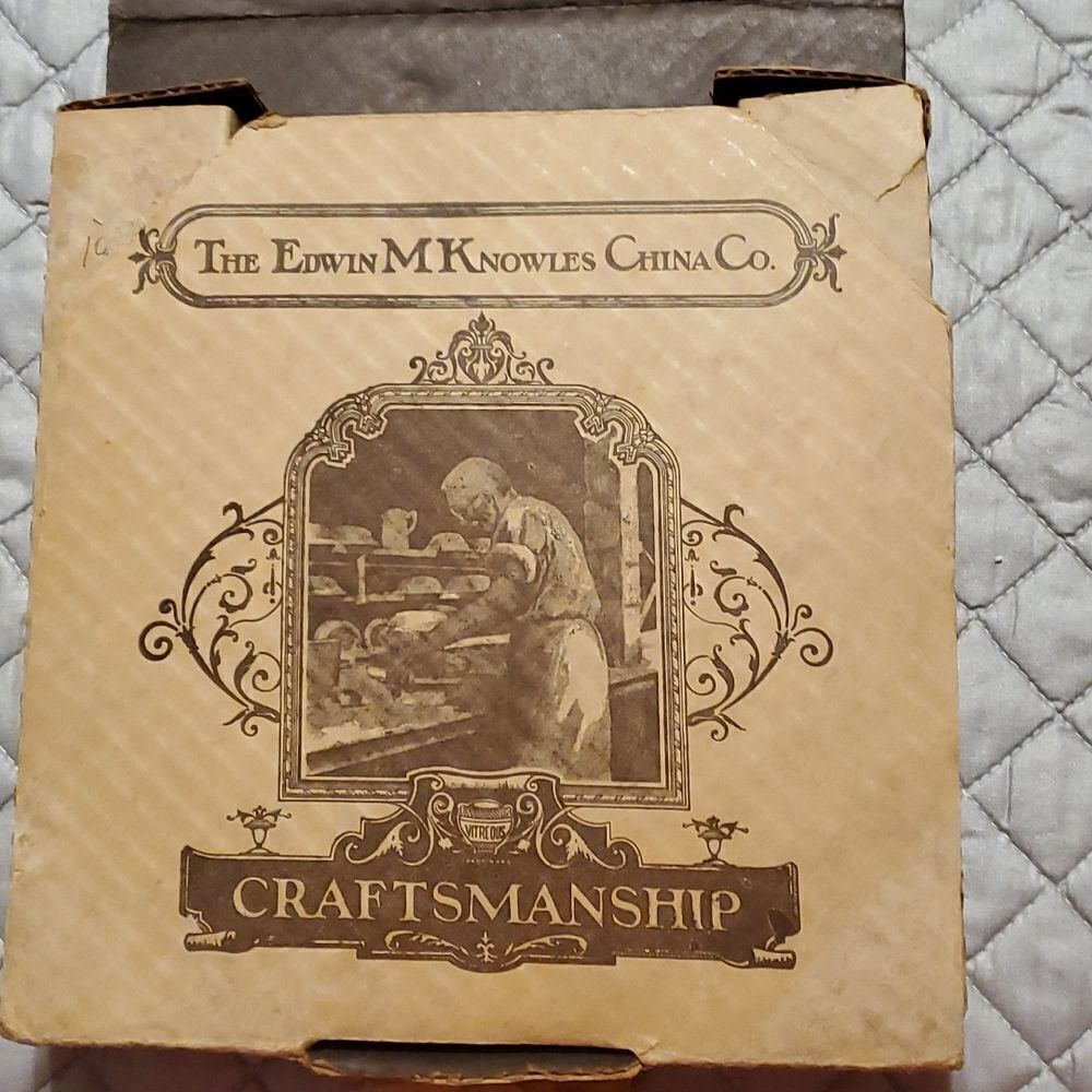 The Edwin M. Knowles China Co. “The ” collectible vintag…